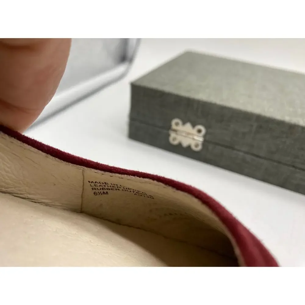 Michael Kors Women's Haya‎ Flat Cinnabar Size 6.5